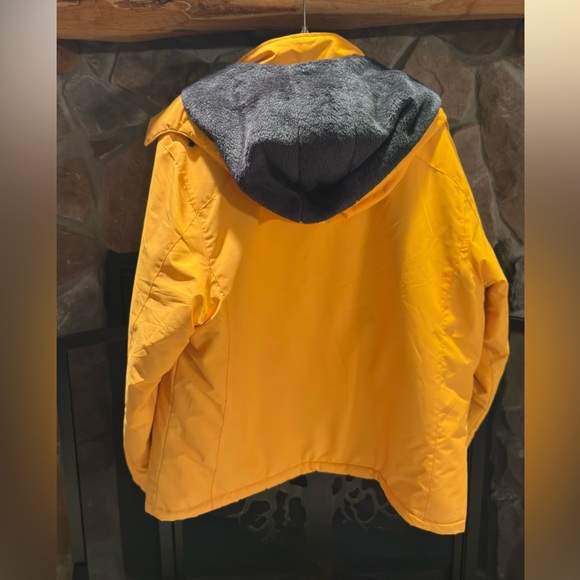 Bold Yellow Women’s Ski Jacket by Pooluly - Picture 6 of 7